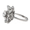 Bague 55 Bague Or blanc Diamant 58 Facettes 2975750CN