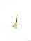 Bague 57.5 Bague or jaune et saphir 58 Facettes