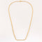 Collier Chaine maille forcat or jaune 58 Facettes ARL0663