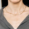 Collier Longue chaine or jaune 58 Facettes CHAL01723