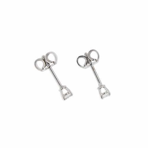 Boucles d'oreilles diamants 0,16 ct