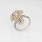 Bague 54 Bague Art Déco vintage en diamant 1 carat, taille 4,5, cocktail en grappe, bijou de succession raffiné 58 Facettes G13577