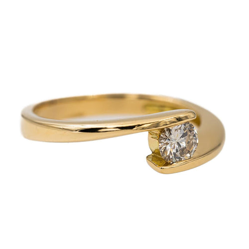 Bague 55 Bague Or jaune Diamant 58 Facettes 2869234CN