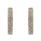 Boucles d'oreilles Boucles d'oreilles Créoles Or jaune Diamant 58 Facettes 2711789CN