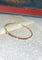 Bracelet Bracelet jonc ouvrant rubis calibrés et diamants 58 Facettes