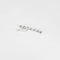 Boucles d'oreilles Pendants d'oreilles or gris et diamants 58 Facettes CAS00502