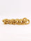Bracelet Bracelet or jaune maillons texturés ovales 58 Facettes 1031.1