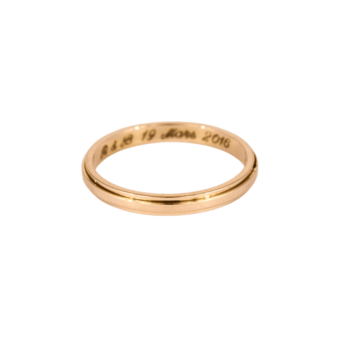 Bague 55 BAGUE ALLIANCE CARTIER OR JAUNE 58 Facettes BO/240030//