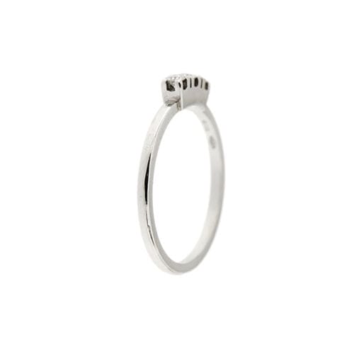 Bague Bague trilogie sertie de diamants de 0,24 ct 58 Facettes 31998