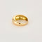 Bague 54 Bague jonc or jaune 58 Facettes GU255