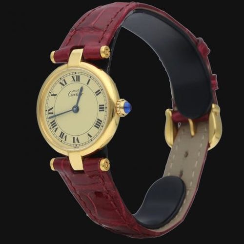 Montre Cartier Montre Must De Cartier Vermeil 58 Facettes MT41242