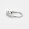 Bague 52 Bague solitaire en or gris 58 Facettes