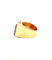 Bague 53 Bague tank en or 18 carats diamants et rubis 58 Facettes