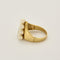 Bague 51 Bague en or jaune et perles de culture blanches 58 Facettes MON0907