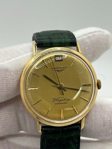 Montre Longines Flagship 3407 Automatique Or 18K 58 Facettes