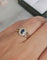 Bague 53 Bague en Or jaune, Or blanc et Saphirs 58 Facettes 649