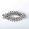 Bracelet BRACELET OR GRIS 14K DIAMANTS 58 Facettes