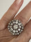 Bague 48 Bague Or Gris Platine Diamants 2,60 ct 58 Facettes LOT 6117