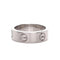 Bague 49 CARTIER - Bague Love Or gris 58 Facettes 96252