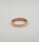 Bague 54 Bague or rose sertie de diamants et saphir multi-couleur 58 Facettes