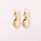 Boucles d'oreilles Boucles d'oreilles anciennes pendantes motif floral en or rose et jaune 58 Facettes LMB-249