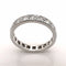 Bague 57 Alliances américaine platine & diamants 58 Facettes