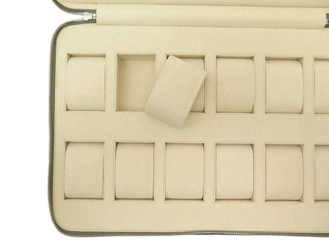 Montre rare etui de voyage pour 12 montres ROLEX en cuir + boite  travel case 58 Facettes 267263