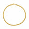 Bracelet Maille palmier Or jaune