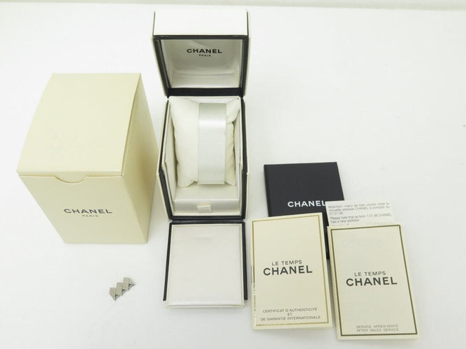 Montre vintage montre CHANEL matelasse h0009 19mm en acier quartz lady 58 Facettes 271264