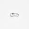 Bague 55 Bague en or blanc et diamants 58 Facettes 2527