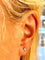 Boucles d'oreilles Boucles d’oreilles puces en or jaune 18 carats, diamants 2x 0,50 carats 58 Facettes AB628