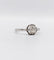 Bague 49 Bague solitaire art deco Platine diamant taille ancienne coussin 0.60 carat (circa 1920) 58 Facettes A06196