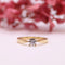 Bague 50.5 Solitaire or jaune diamant serti 4 griffes 58 Facettes