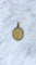 Pendentif Médaille Vierge or et perles fines 58 Facettes