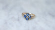 Bague Bague ancienne saphirs et diamants sur or rose 58 Facettes