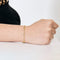 Bracelet Bracelet draperie or jaune 58 Facettes PER15086