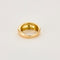 Bague 54 Bague jonc or jaune 58 Facettes GU255