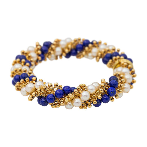 Bracelet Van Cleef & Arpels Bracelet Twist Or jaune Perle 58 Facettes 3290260CN