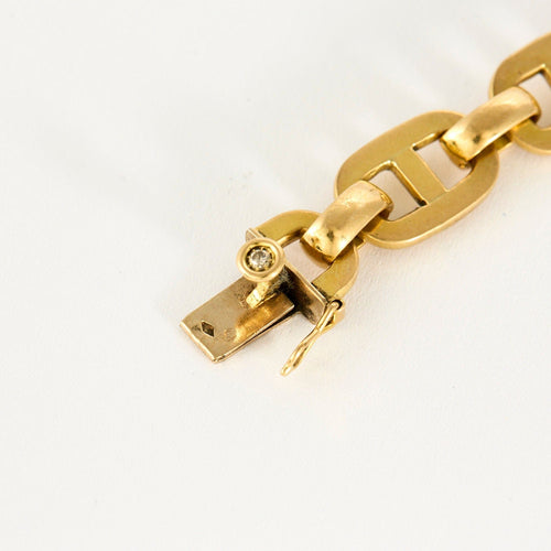 Collier Chaine or jaune 58 Facettes CHA01784