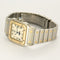 Montre Montre Cartier Santos Galbée Phase de Lune Grand Modèle Or Jaune 18K et Acier 58 Facettes