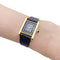 Montre Montre Cartier, "Tank Must", argent plaqué or, cuir. 58 Facettes 34731