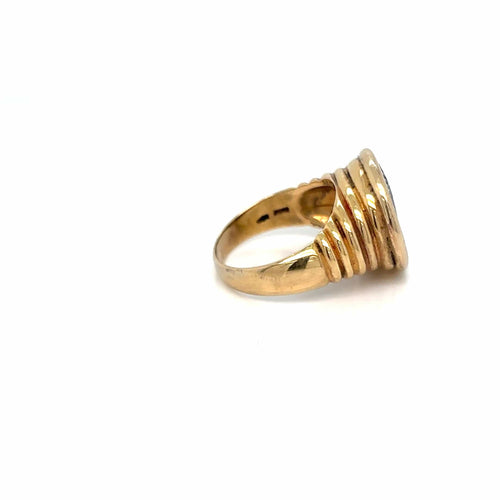Bague 54 BULGARI - Bague pièce de monnaie, années 1980 58 Facettes
