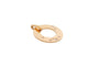 Pendentif pendentif DINH VAN cible mm or jaune 18k & diamants  damonds 58 Facettes 266787