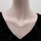 Collier Chaîne à maillons Belcher italiens en or rose 14 carats 58 Facettes A2003X