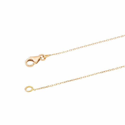 Collier Collier Or rose Diamant 58 Facettes 579149RV