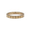 Bague 59 CARTIER - alliance lanière or jaune 58 Facettes 240225R
