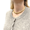 Collier Collier, "Tubogas", or jaune. 58 Facettes 34337