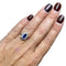 Bague 53 Bague marquise or blanc saphir diamants 58 Facettes 88