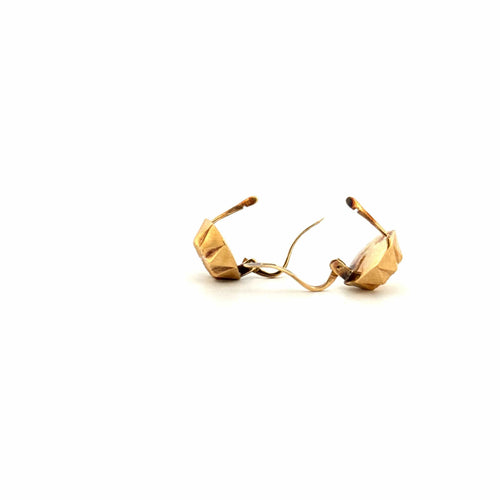 Boucles d'oreilles Dormeuses or jaune 58 Facettes 2-BOB2-GS35123