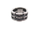 Bague 57 bague CHANEL ultra gm ceramique noire or diamants 58 Facettes 259938